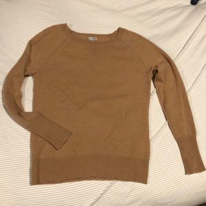 Halogen camel cashmere sweater